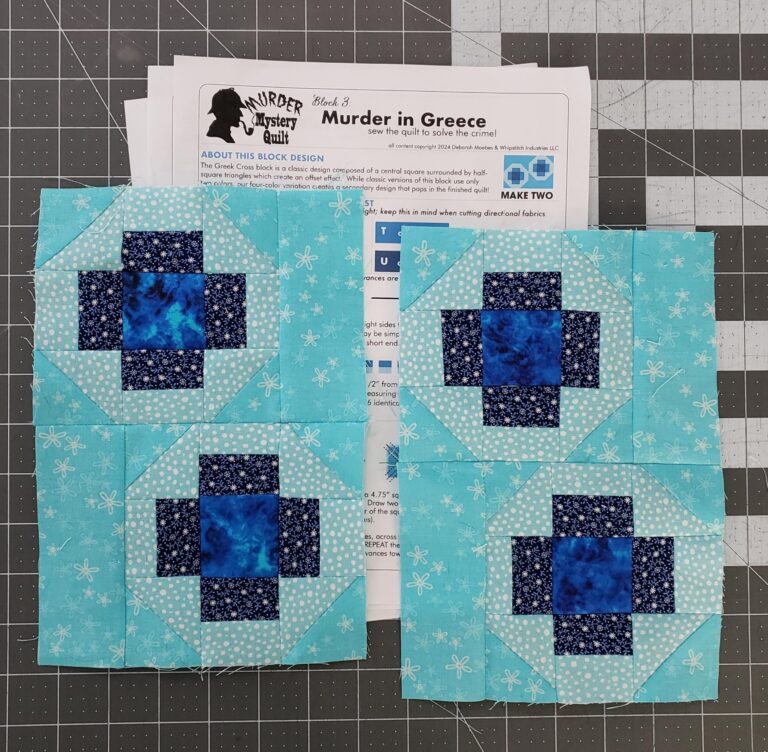 Murder Mystery Quilt Patterns Free