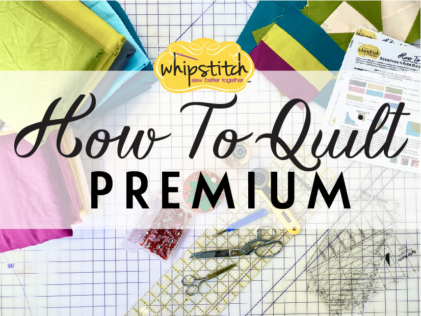 How To Quilt Premium title card