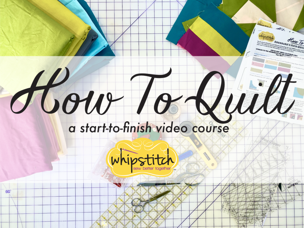 how to quilt title card
